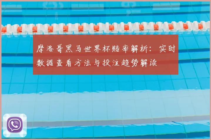 摩洛哥黑马世界杯赔率解析：实时数据查看方法与投注趋势解读